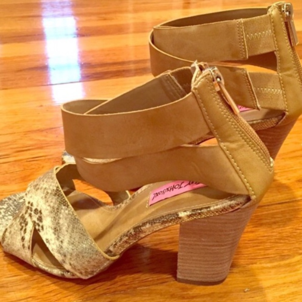 Betsey Johnson Chunky Heels
